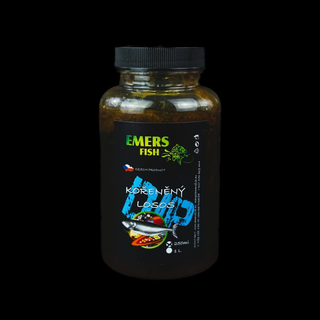 EmersFish Dip 250ml - Kořeněný Losos