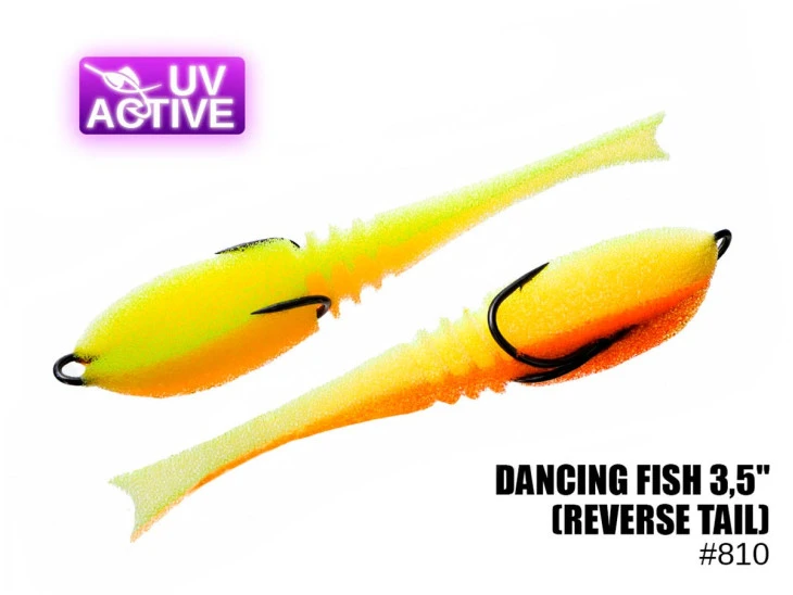 Pěnová nástraha Dancing Fish 9cm 1ks - 810