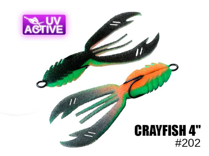 Pěnová nástraha Crayfish 9cm 1ks - 202