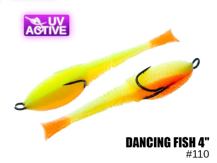 Pěnová nástraha Dancing Fish 10cm 1ks - 110