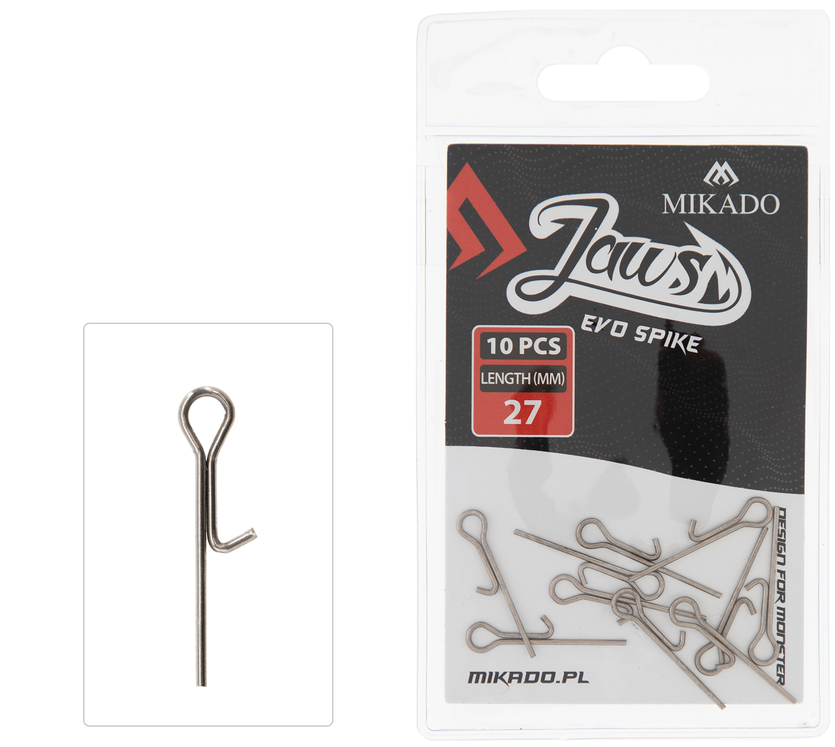 Mikado Jaws Evo Spike 27mm 10ks