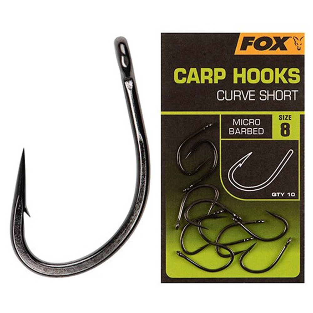 Fox Háčky Curve Shank Short 10 ks Vel. 4