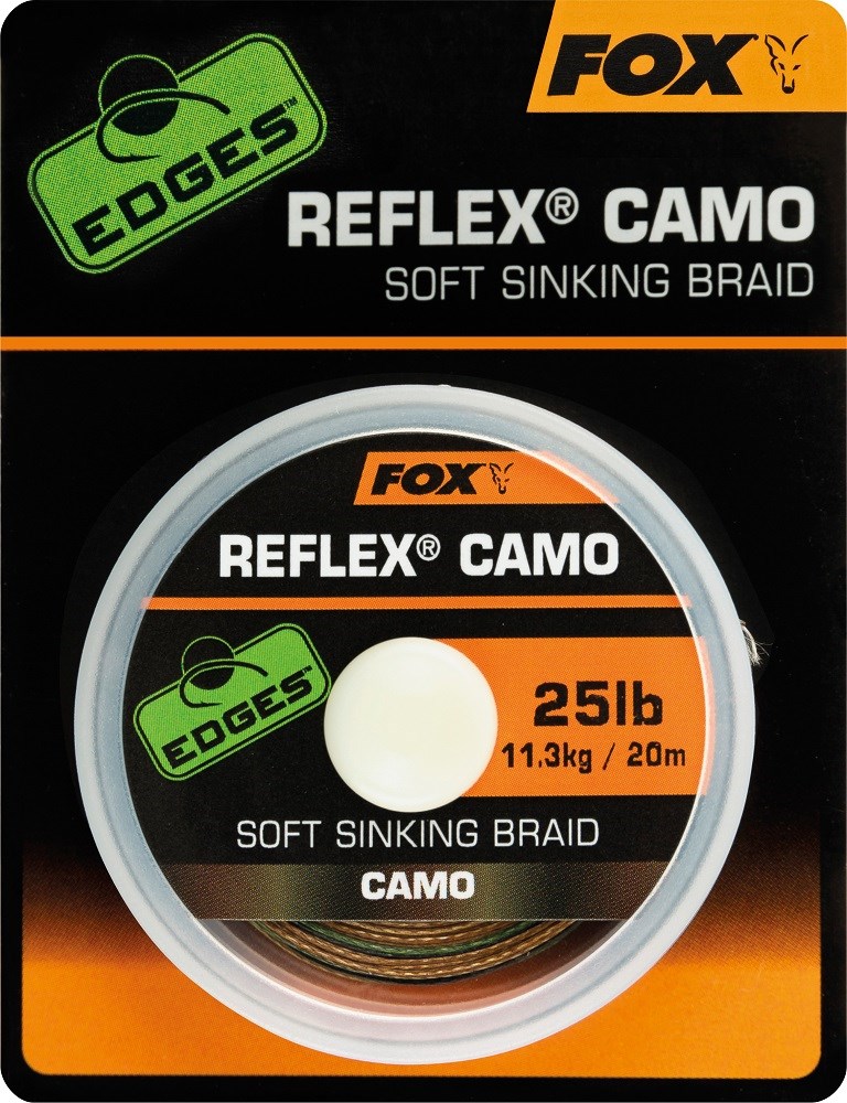 Fox Návazcová Šňůrka Reflex Camo 20m 25lb