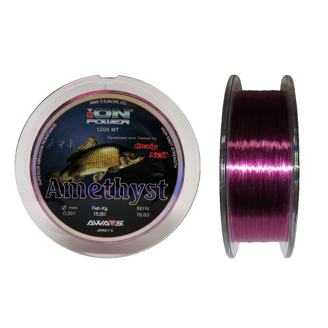 Vlasec AWA-S Ion Power Amethyst 1200m 0,286mm 10,20kg