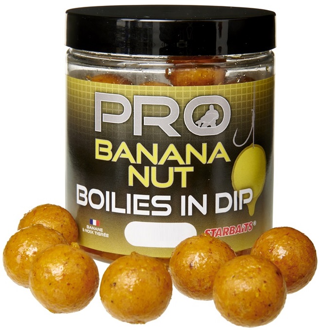 Starbaits Boilies In Dip Pro Banana Nut 150g 20mm
