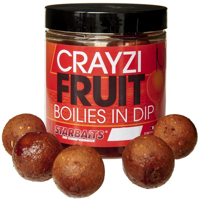 Starbaits Boilies In Dip Crayzi Fruit 150g 20mm