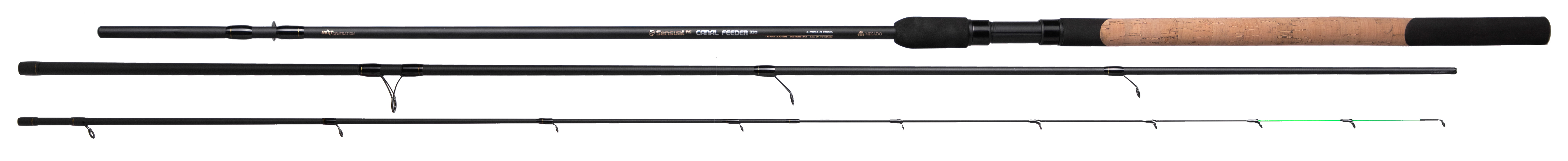 Mikado Sensual NG Canal Feeder 3,30m 50g 3Díly