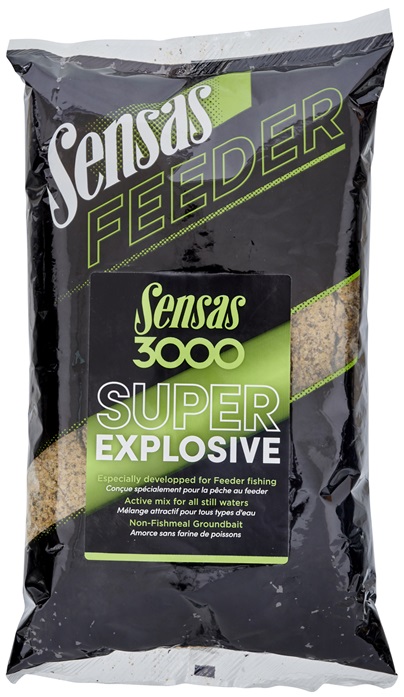 Sensas Krmení 3000 Feeder Super Explosive 1kg