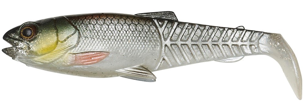 Savage Gear Gumová Nástraha Craft Cannibal Paddletail 6,5cm 4g - Green Silver