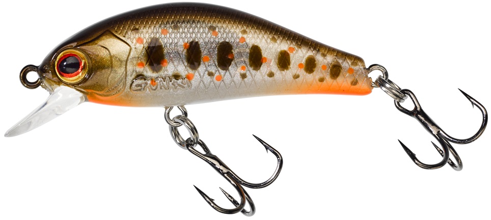 Gunki Rodan 4cm SHW Orange Tag Trout