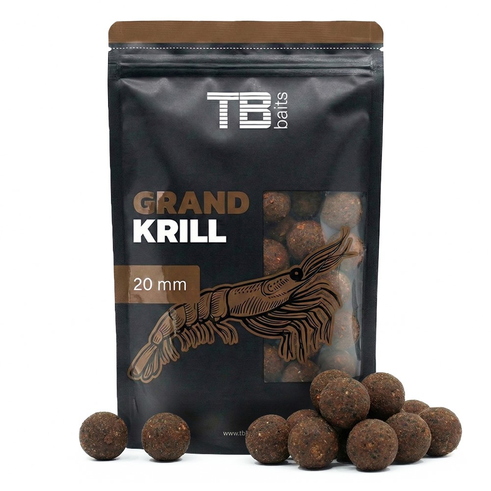TB Baits Boilie Grand Krill 250 g 16 mm