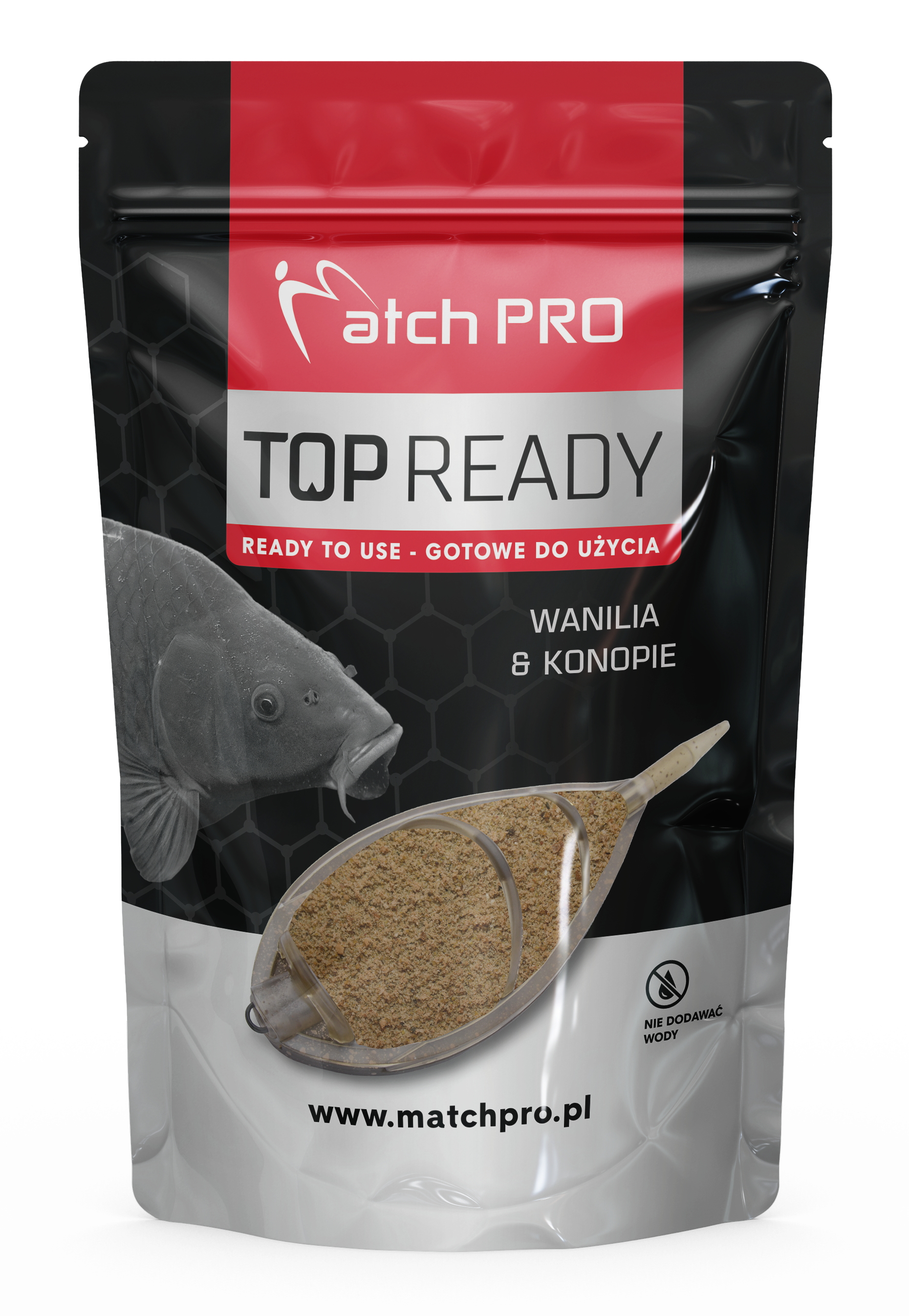 MatchPro READY METHODMIX 700g Vanilka & Konopí