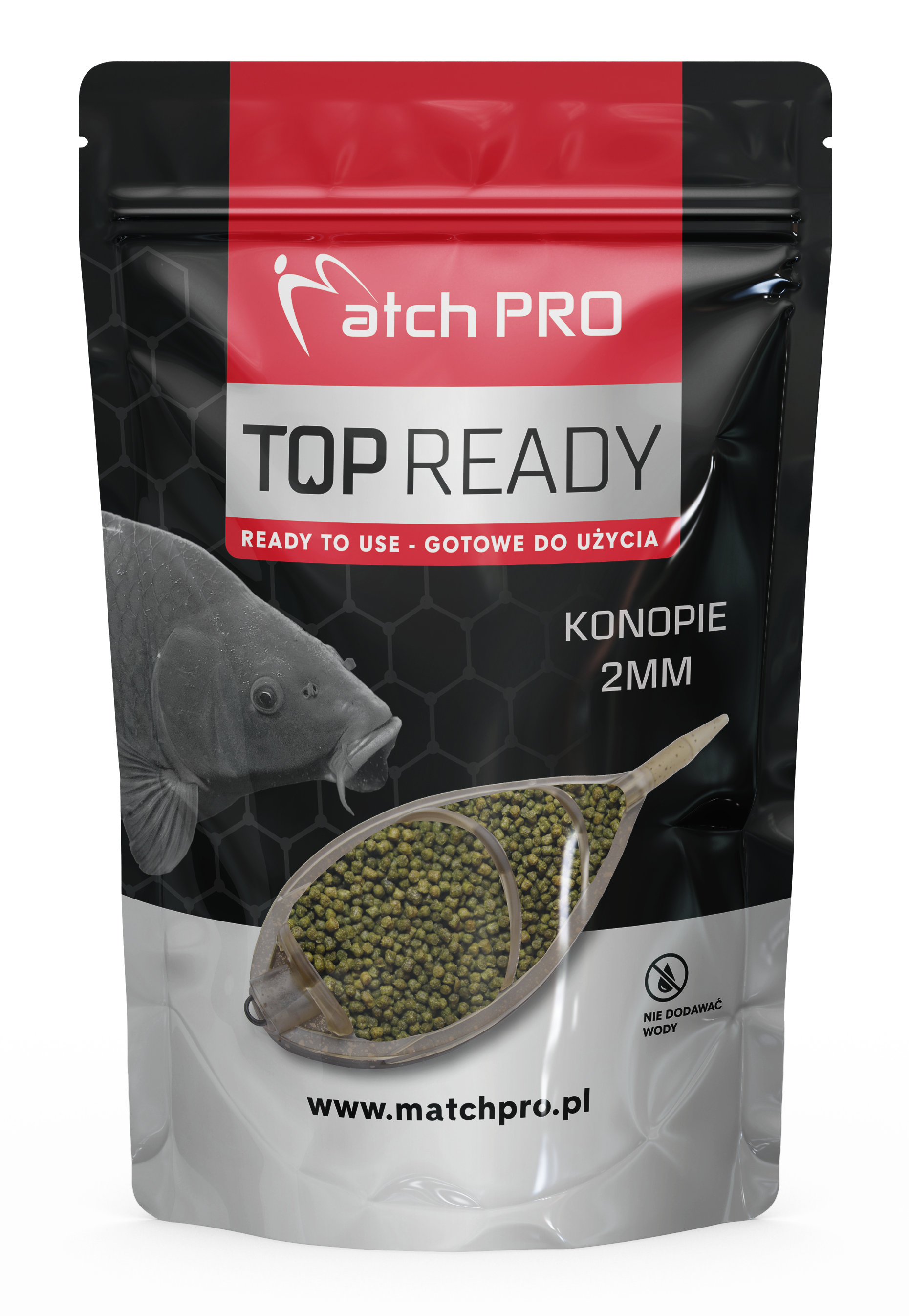 MatchPro READY PELLET 2mm 700g Konopí