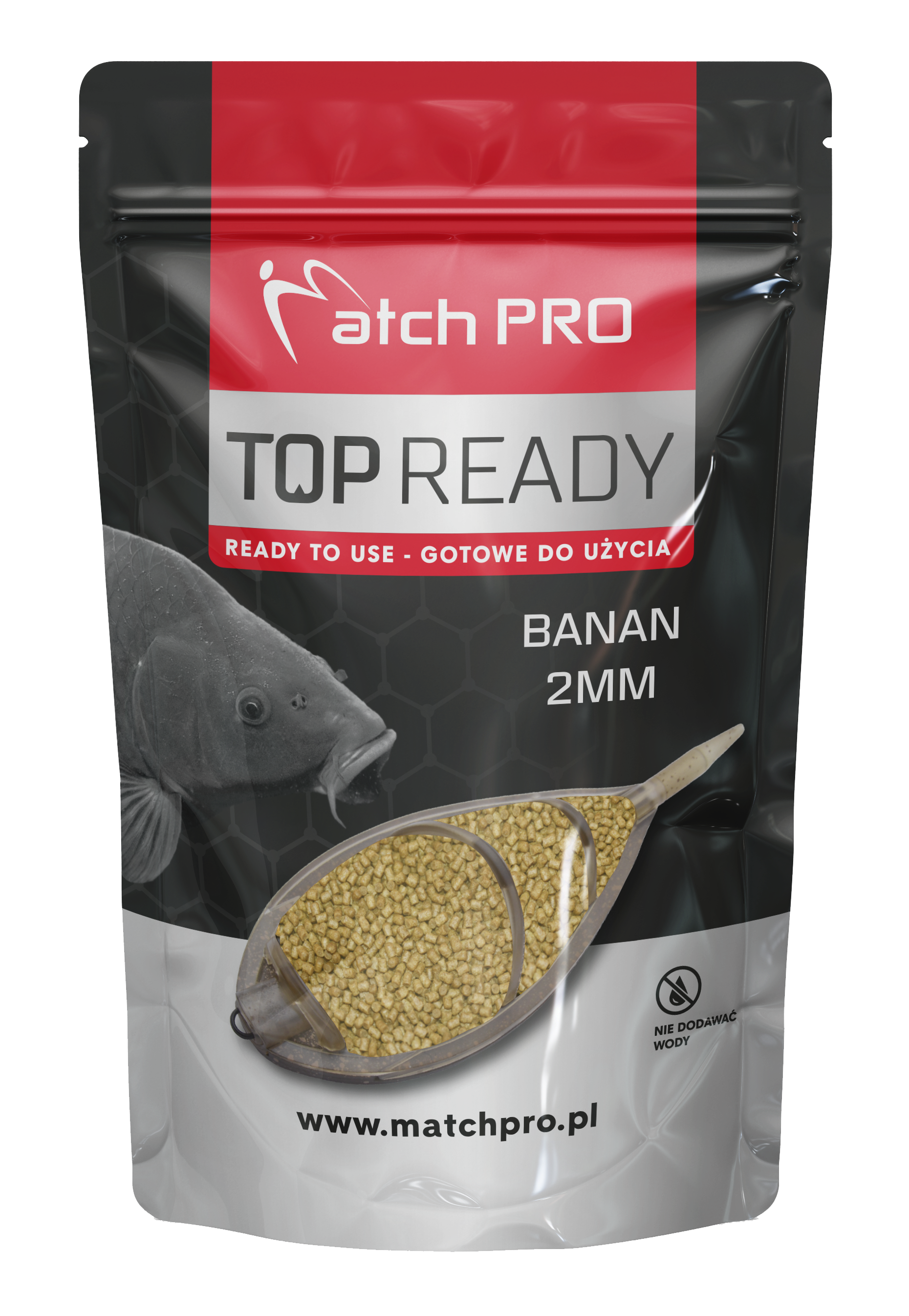 MatchPro READY PELLET 2mm 700g Banán
