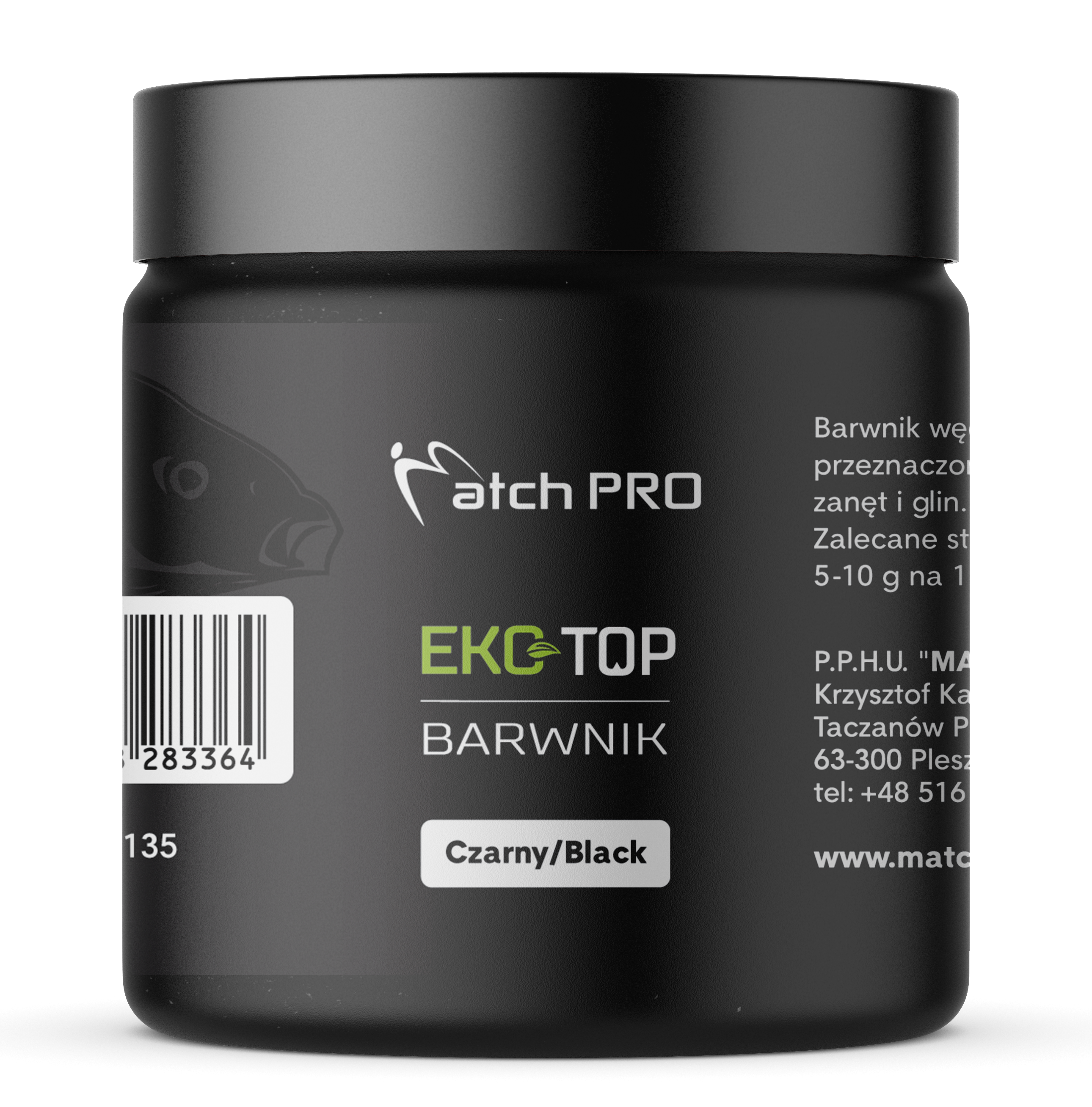 MatchPro Barvivo do Krmení 120g - Černá