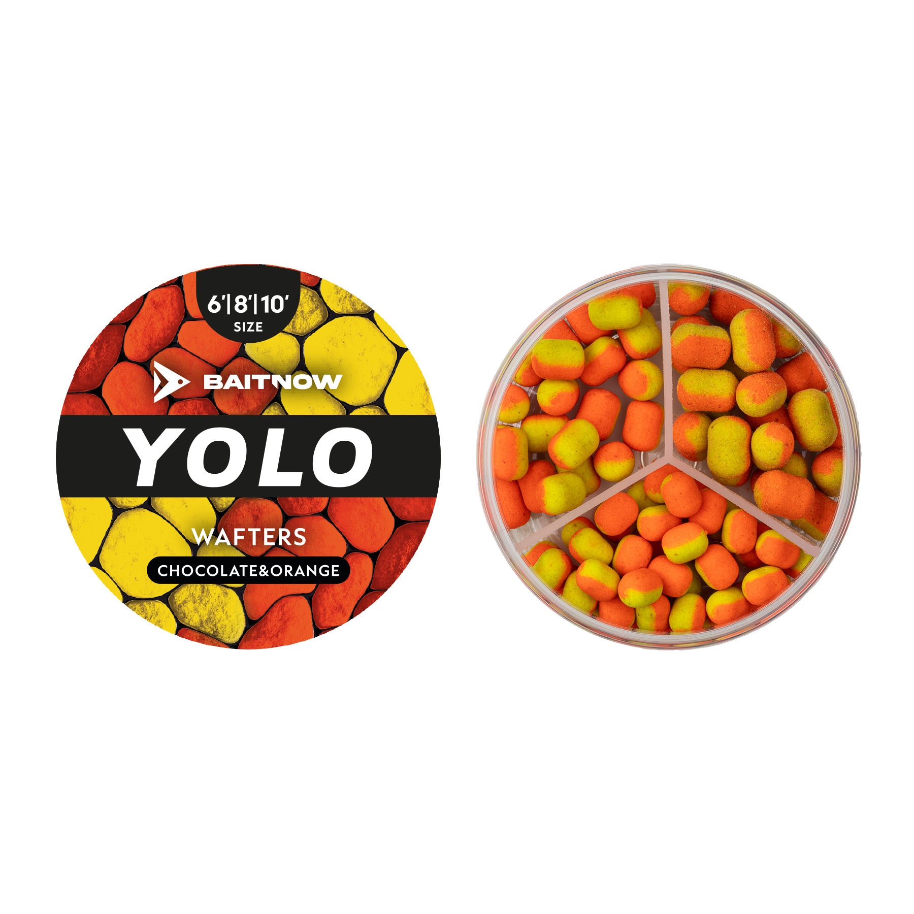 Baitnow Wafters Yolo 24g 6/8/10mm - Chocolate-Orange