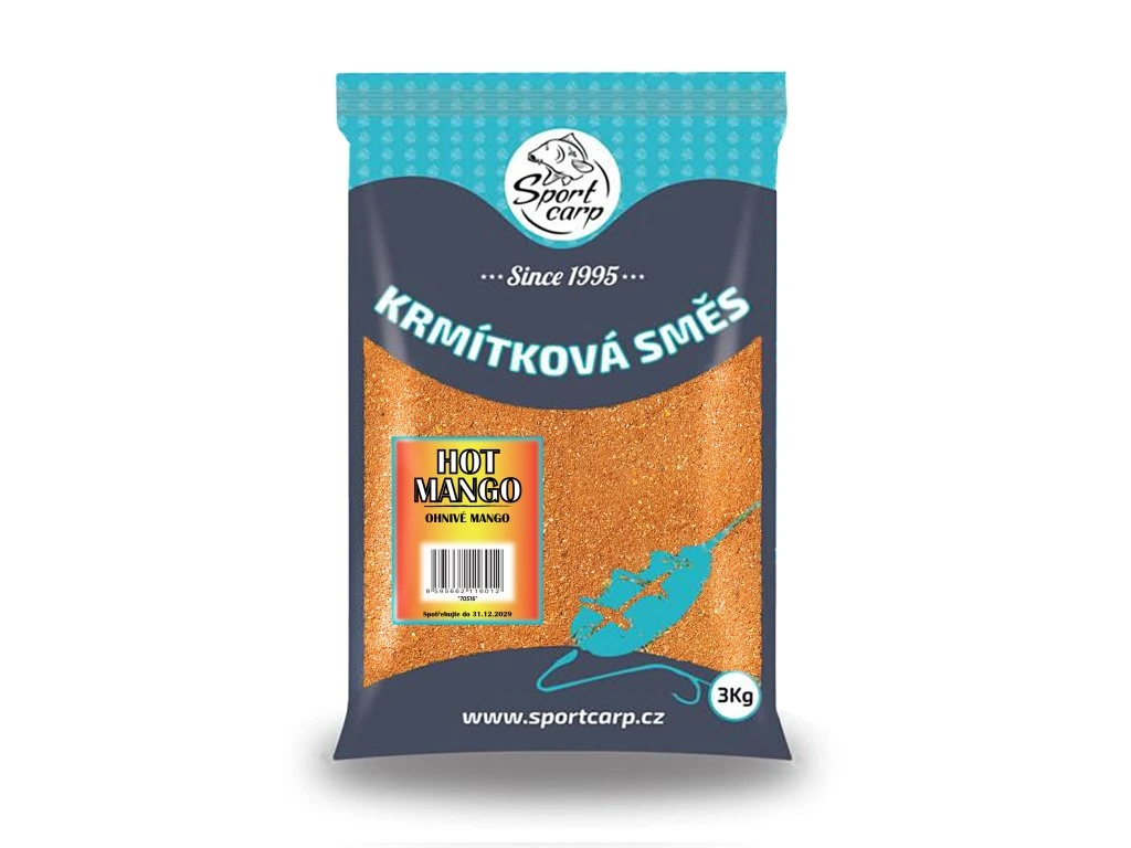 Sportcarp vnadící směs 3 kg - Hot Mango