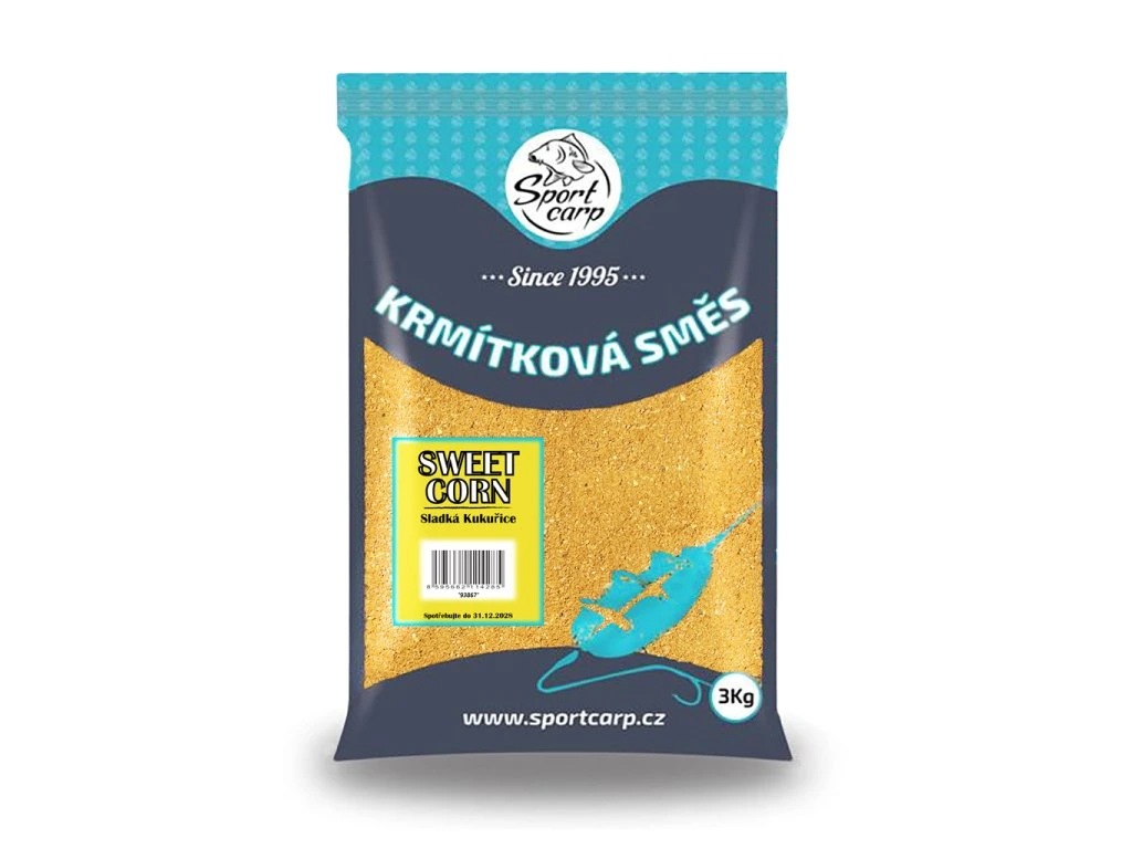 Sportcarp vnadící směs 3 kg - Sweet Corn