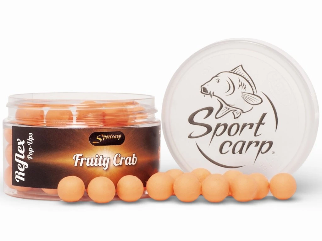Sportcarp plovoucí boilies Reflex 150 ml 15 mm - Fruit Crab