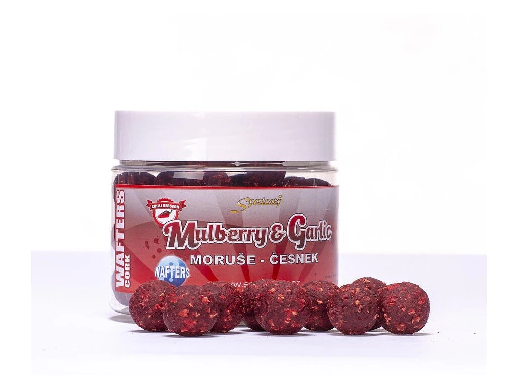 Sportcarp neutrálně vyvážené nástrahy Wafters Cork 300 ml - Mulberry & Garlic