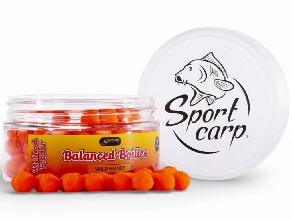 Sportcarp Method Feeder Balanced Boilies 9 mm 70 ml - Wild Honey