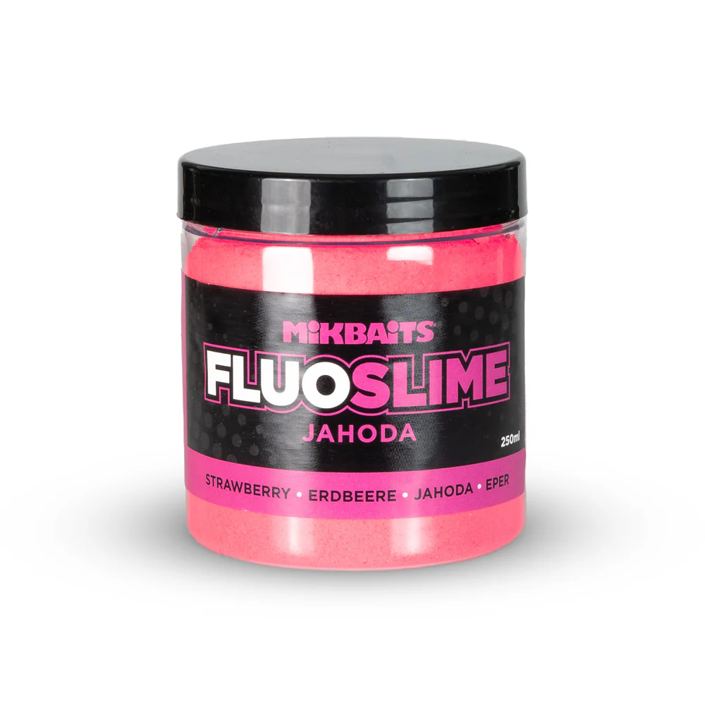 Mikbaits Fluo slime obalovací dip 100g - Jahoda