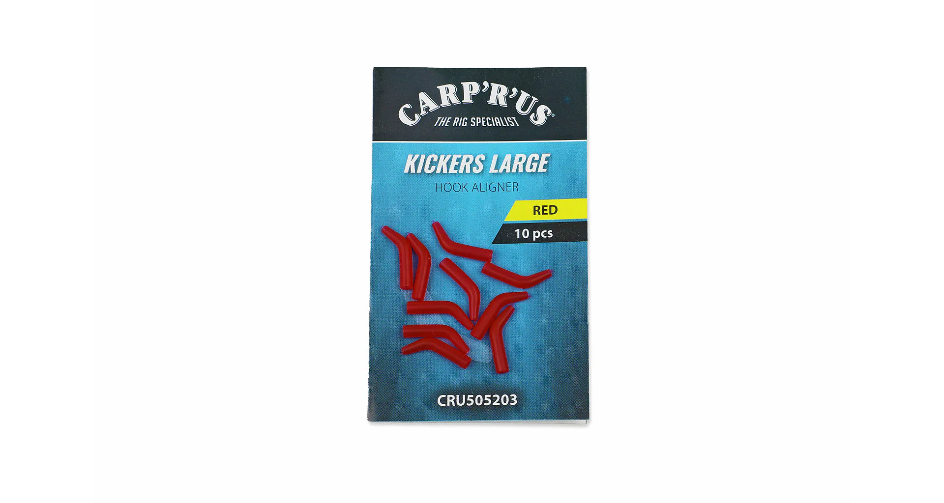 Carp'R'Us Rovnátko Kickers Large 10ks - Red
