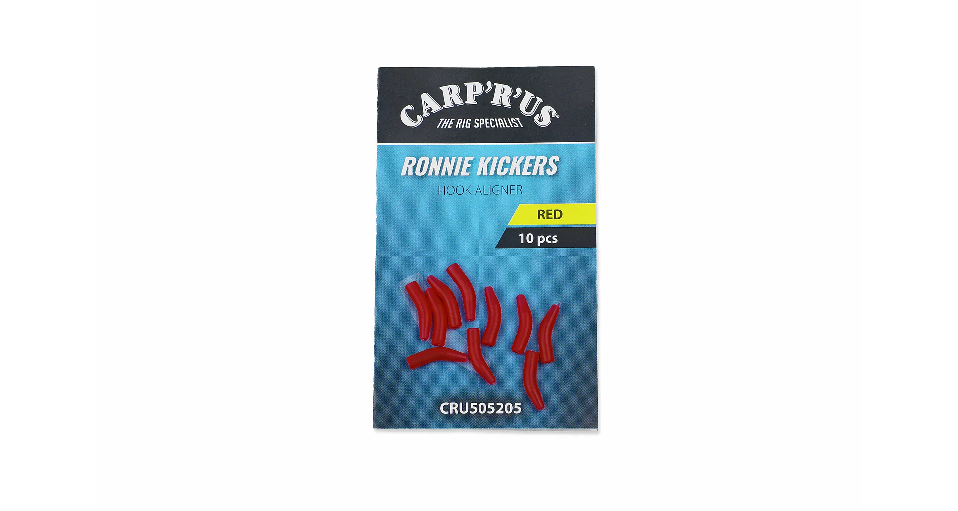Carp'R'Us Rovnátko Ronnie Kickers 10ks - Red