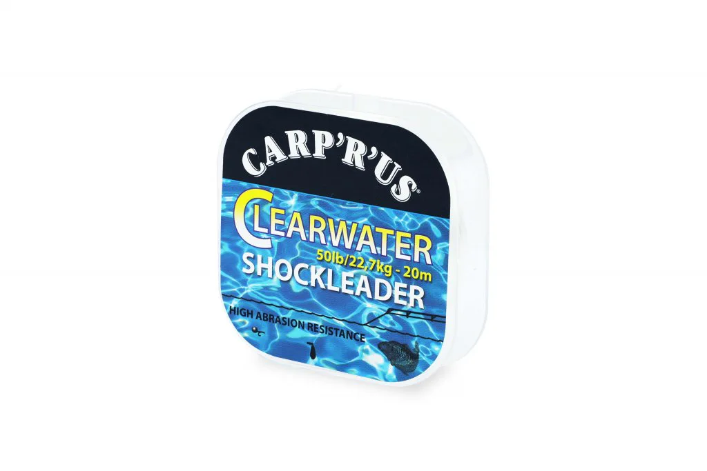 Carp´R´Us Fluorocarbon Clearwater Shockleader 50lb, 20m, 0,57mm
