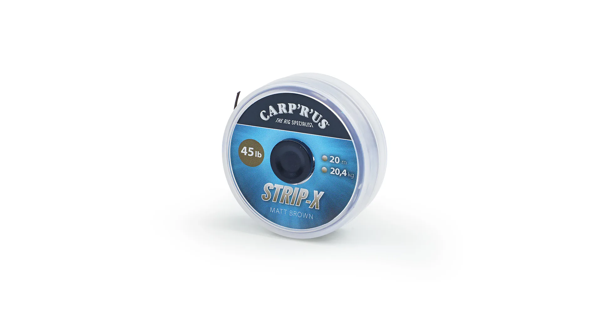 Carp´R´Us Potahovaná šňůrka Strip-X Matt Brown 20m 25lb