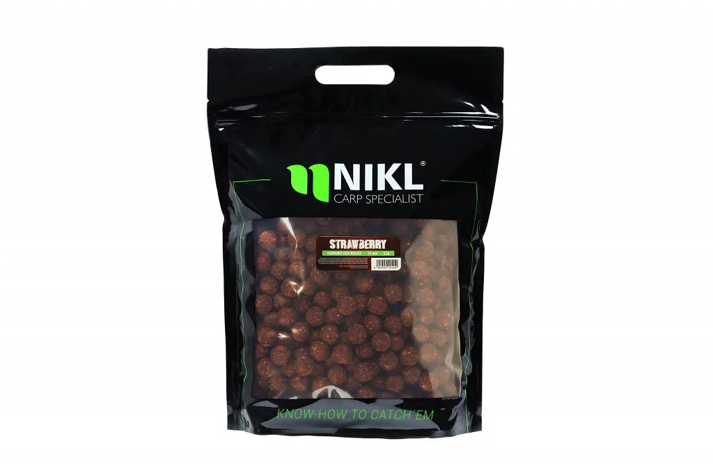 Nikl Economic Feed Boilie Strawberry 5kg 24mm