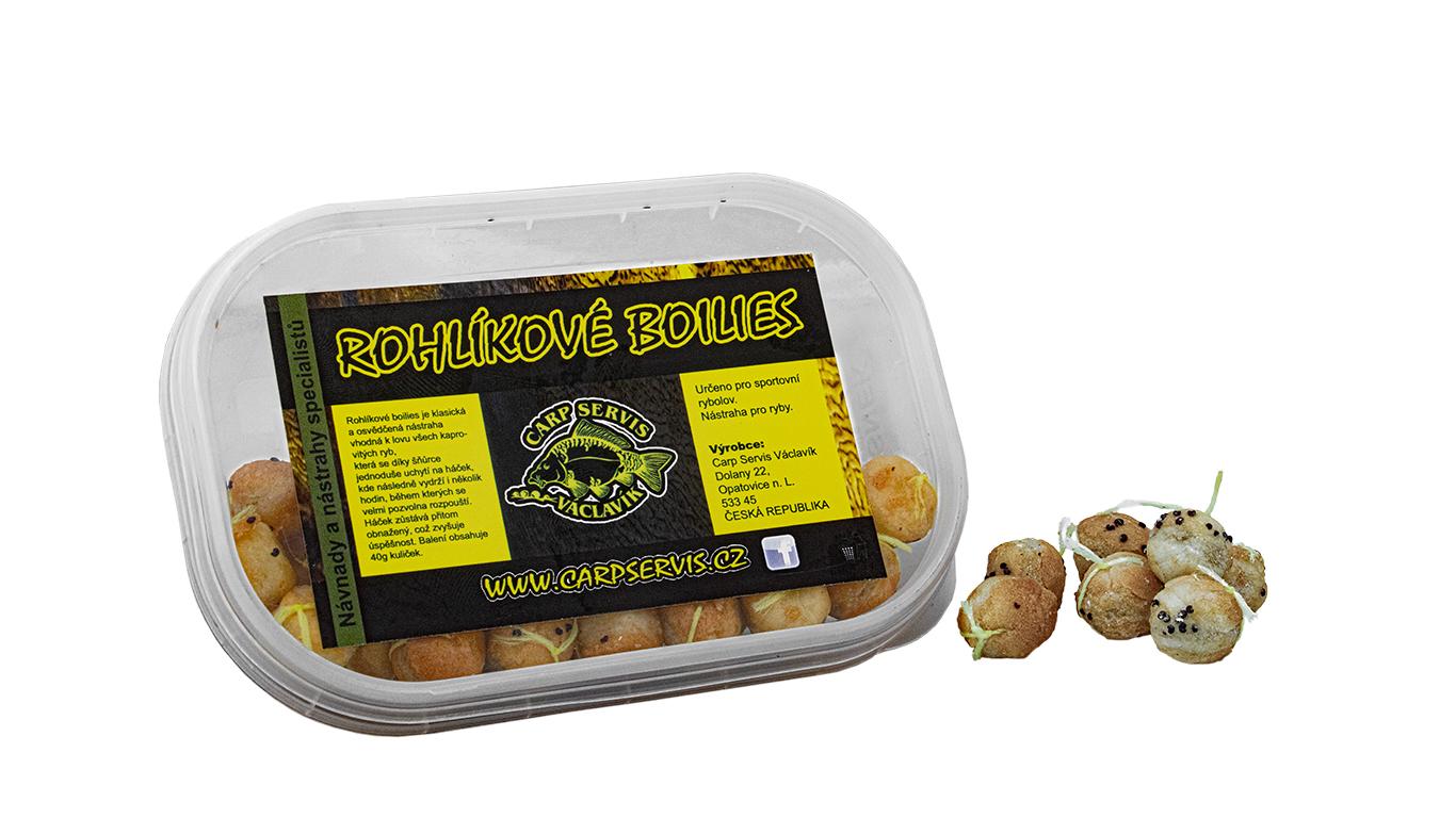 CSV Rohlíkové boilies 40g - Česnek