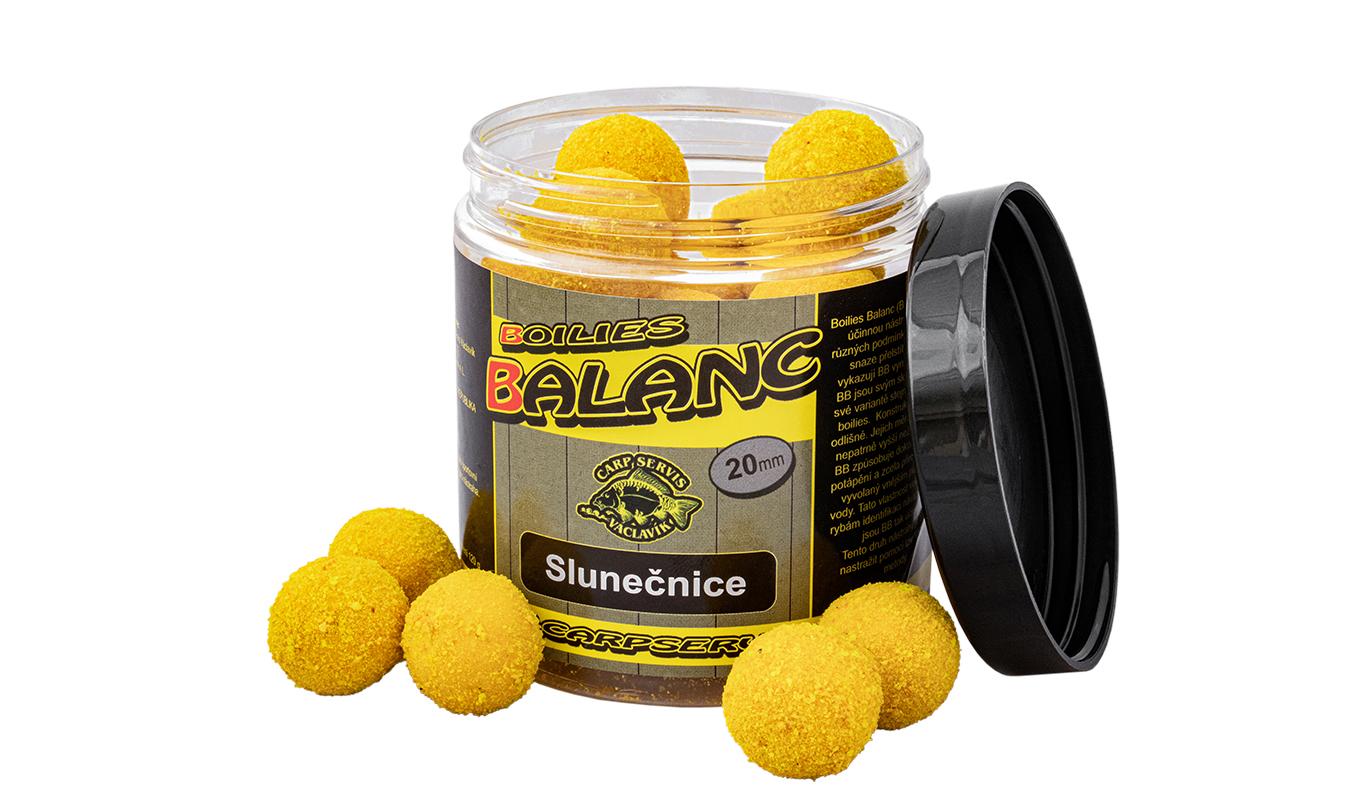 CSV Boilies Balanc 120g 20mm - Slunečnice