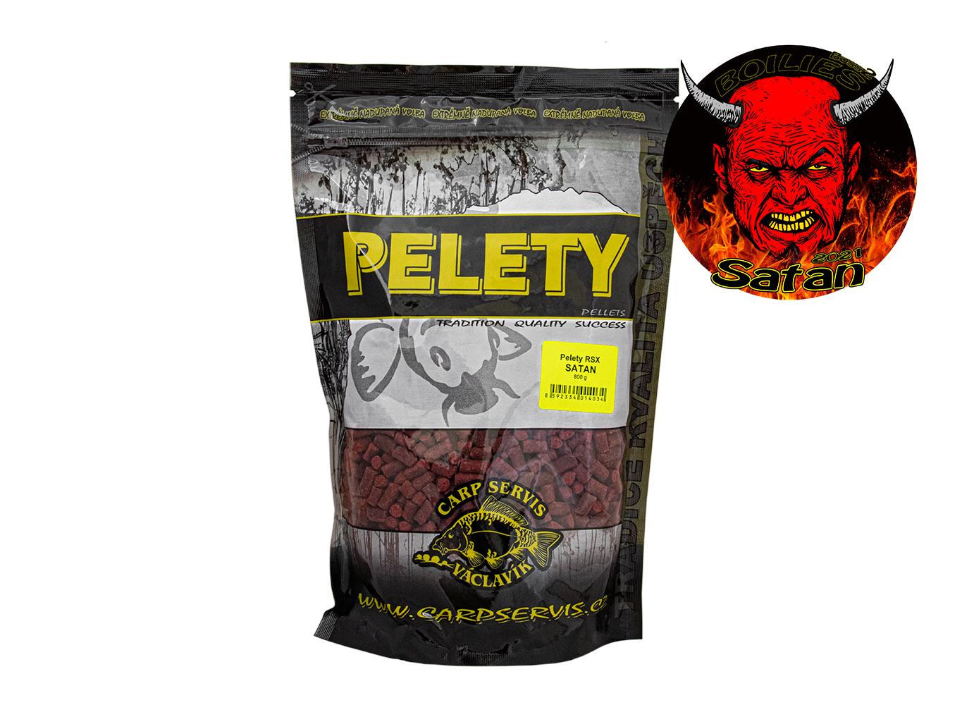 CSV Pelety RSX 800g 6mm - Satan