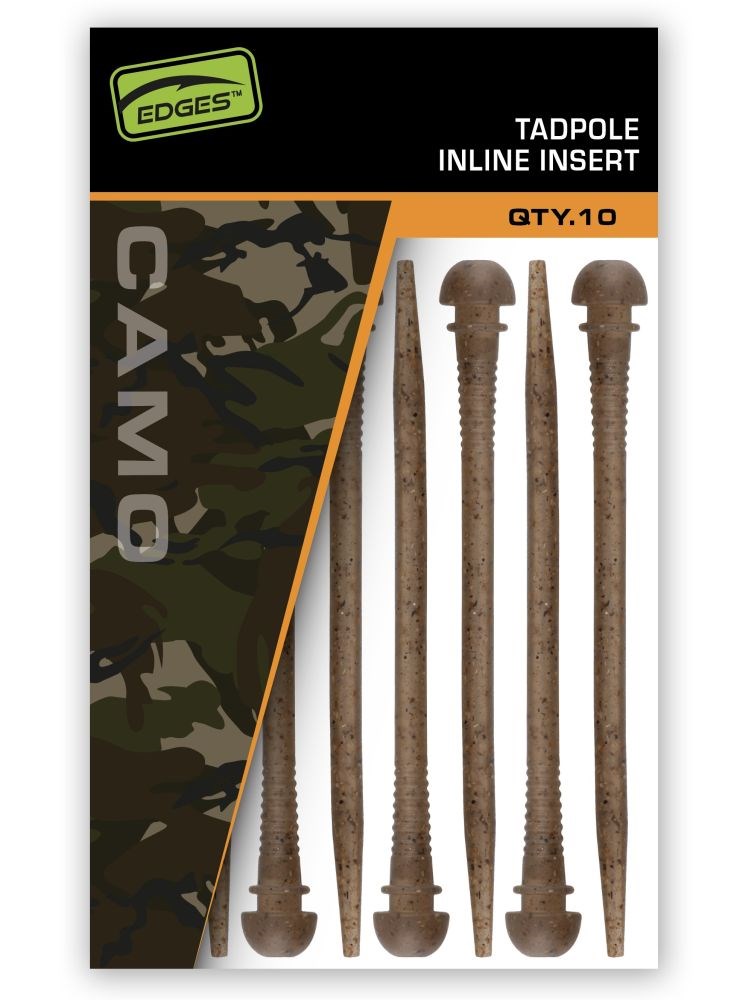 Fox Závěsky Edges Camo Tadpole Inline Insert 10ks