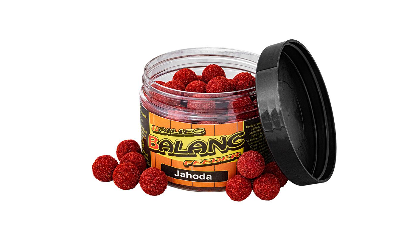 CSV Boilies Balanc Feeder 80g 12mm - Jahoda