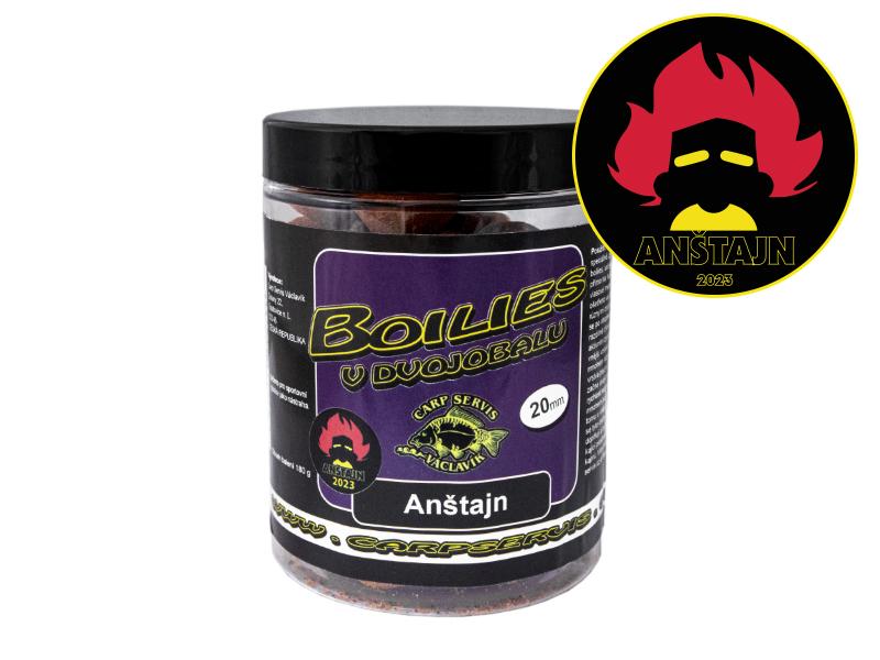CSV Boilies v Dvojobalu 180g 20mm - Anštajn