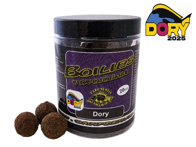 CSV Boilies v Dvojobalu 180g 20mm - Dory