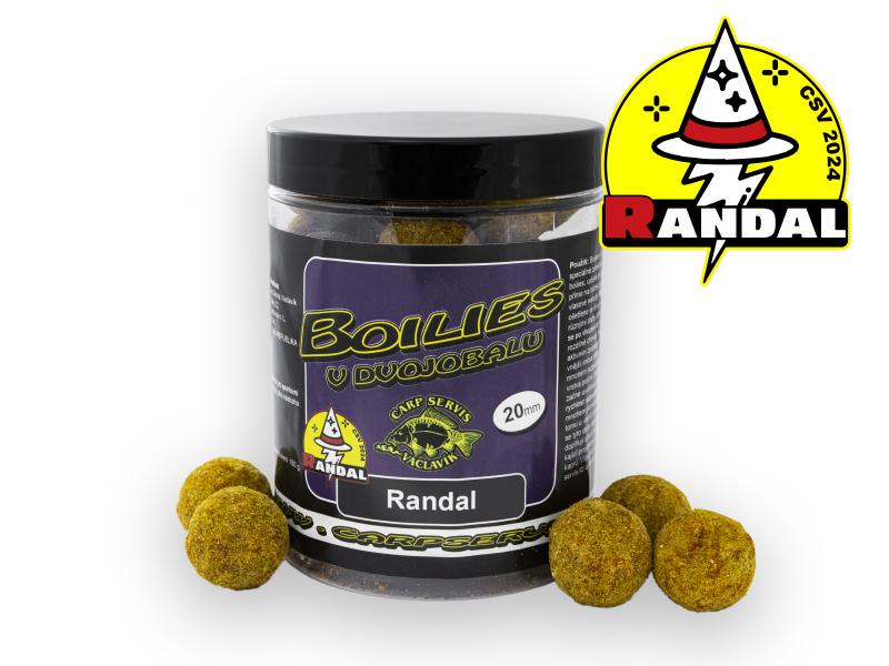 CSV Boilies v Dvojobalu 180g 20mm - Randal