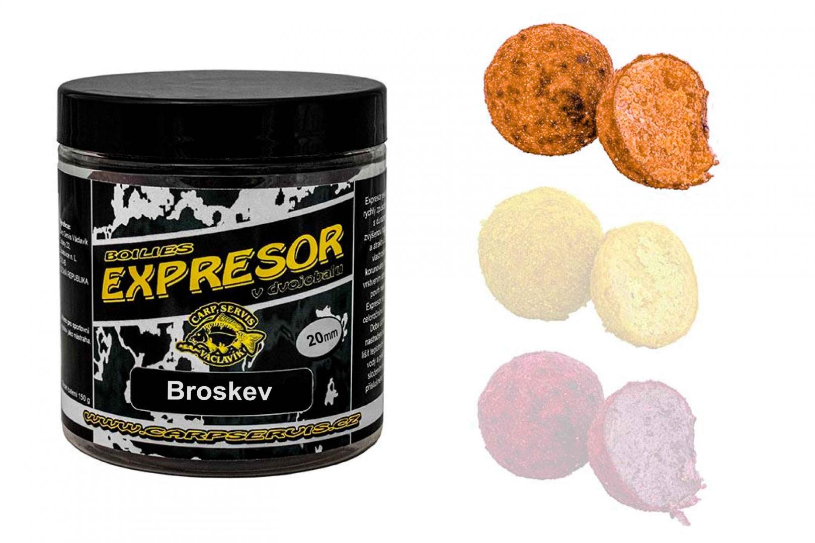 CSV Expresor v Dvojobalu 150g 20mm - Broskev
