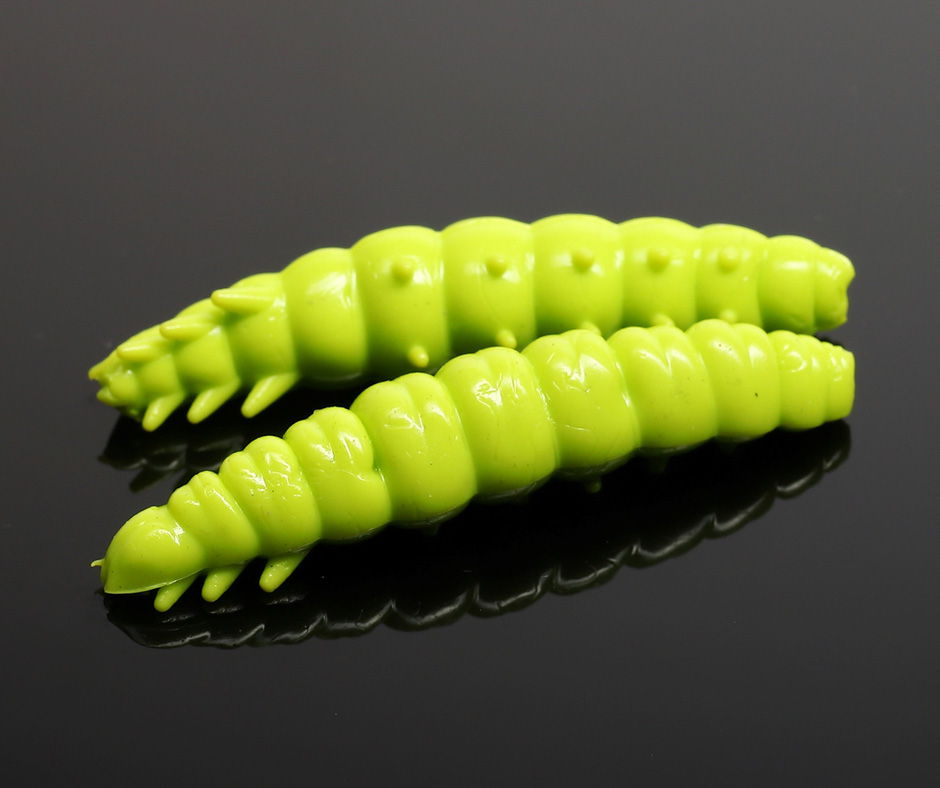 LIBRA LURES Larva 35 – Olive 031 (Cheese) – 12ks/bal