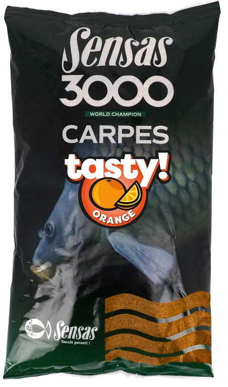 Sensas Krmení 3000 Carp Tasty Orange (kapr pomeranč) 1kg