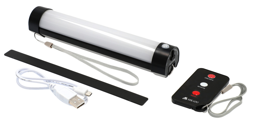 Mikado Lampa - IR BIVVY LIGHT - S DÁLKOVÝM OVLÁDÁNÍM A USB