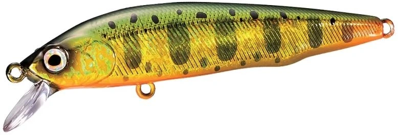 Shimano Wobler Cardiff Flügel F 70mm 5g T07 Gold Yamame
