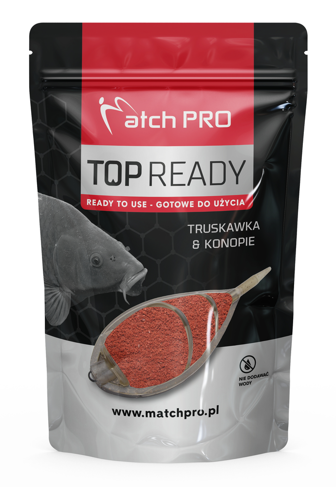 MatchPro READY METHODMIX 700g Jahoda & Konopí
