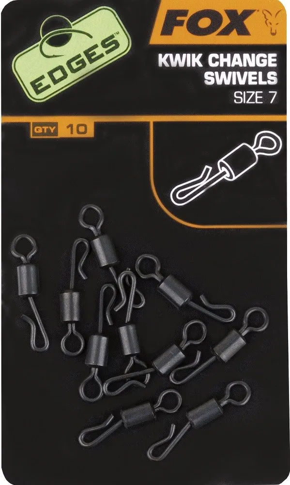 Fox Obratlík Edges kwik change swivels Vel.7