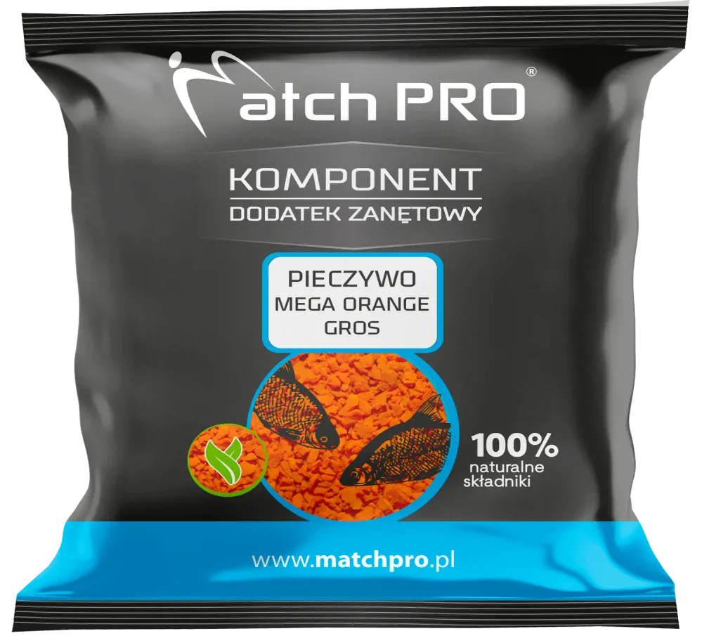 MatchPro Vločka 500g Hrubá Flou Oranžová