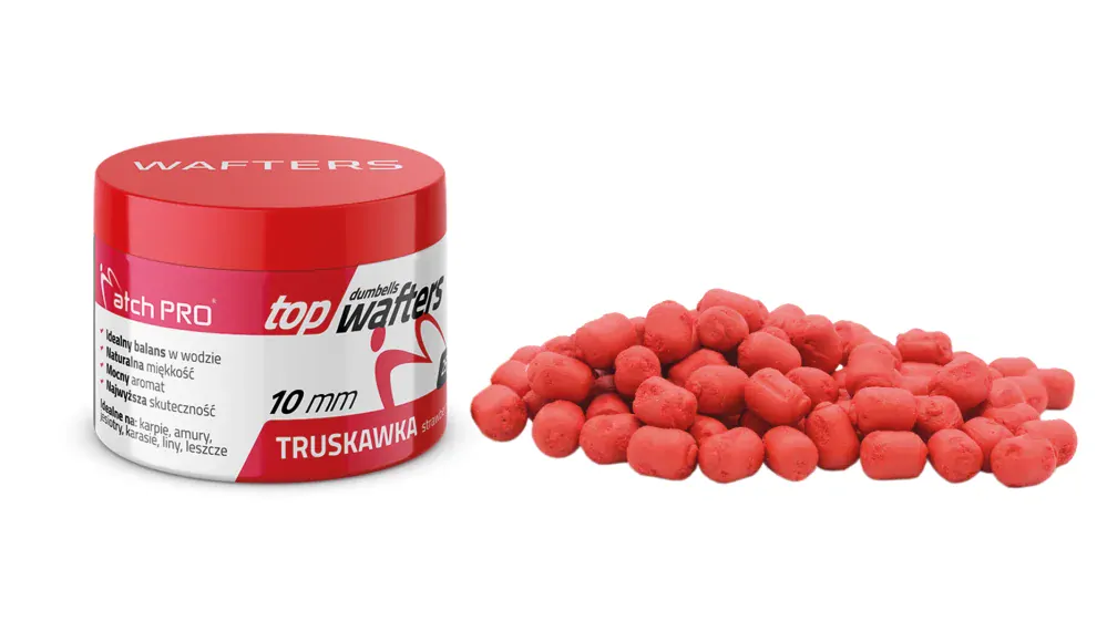 MatchPro Top Dumbells Wafters 10mm 25g - Jahoda