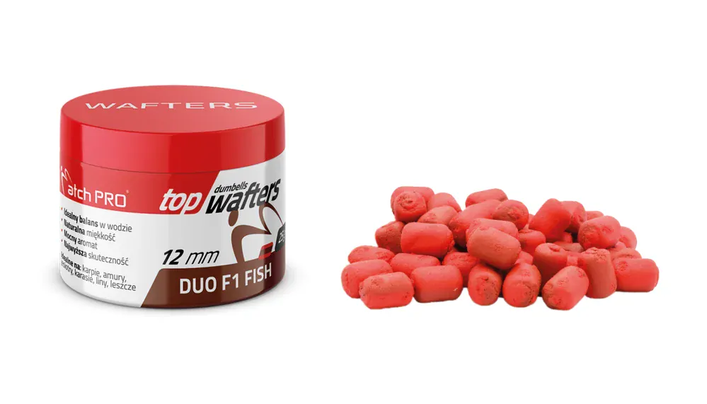 MatchPro Top Dumbells Wafters Duo 12mm 25g - F1 Fish
