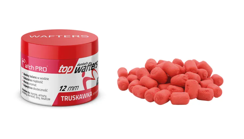 MatchPro Top Dumbells Wafters 12mm 25g - Jahoda